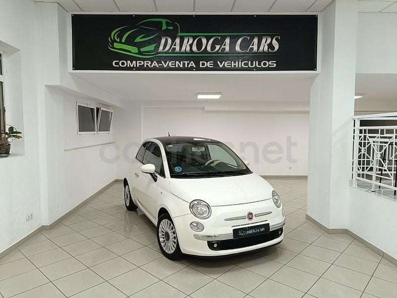 Usado Fiat 500 Lounge 69 CV (50 kW) 2015 Blanco Berlina