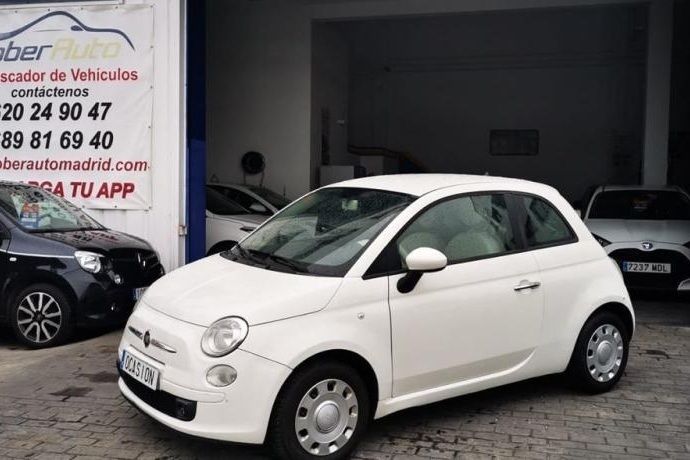 Blanco Usado 2009 Fiat 500 Utilitario | 4499 € (Un poco caro) - Imagen 1/4