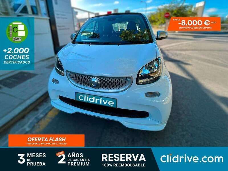 Blanco Usado 2017 Smart ForTwo Coupé Coupe | 10.490 € (Precio justo) - Imagen 1/4