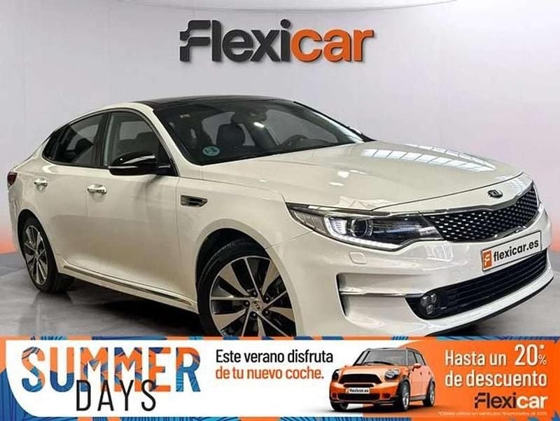 Blanco Usado 2016 Kia Optima GT-Line Berlina | 15.090 € (Precio justo) - Imagen 1/4