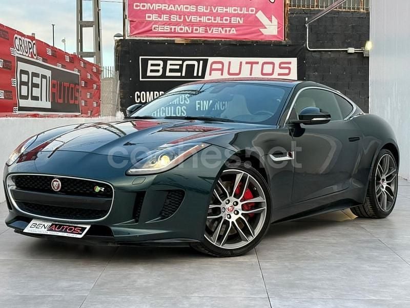 Usado Jaguar F-Type R 551 CV (405 kW) 2015 Verde Coupe