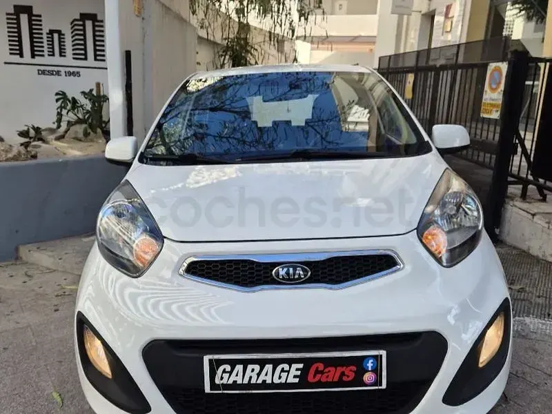 Usado Kia Picanto 69 CV (50 kW) 2014 Blanco Utilitario