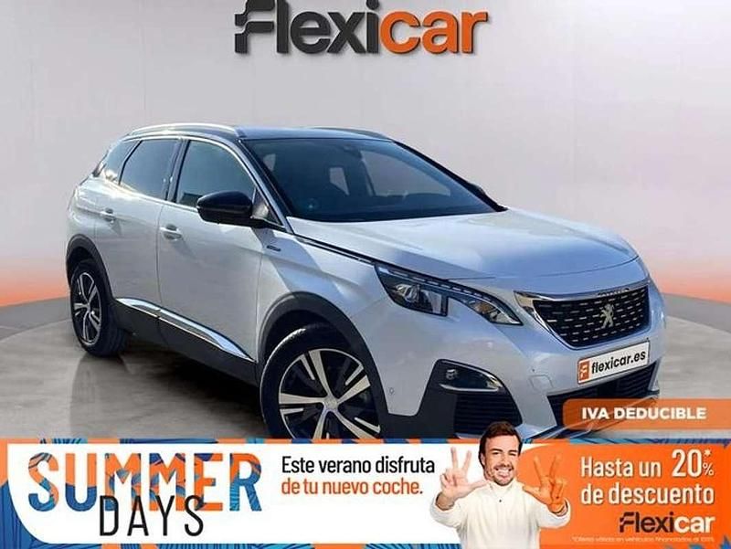 Blanco Usado 2020 Peugeot 3008 GT-line SUV | 16.790 € (Precio justo) - Imagen 1/4