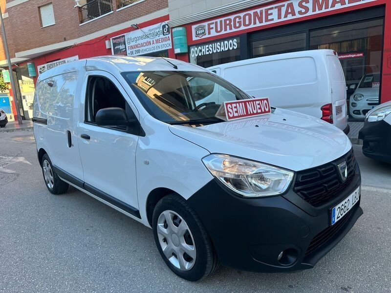 Blanco Usado 2019 Dacia Dokker Essentiel Monovolumen | 7500 € (Precio justo) - Imagen 1/4