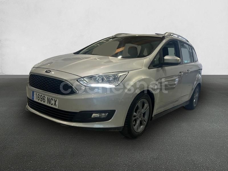 Azul Usado 2019 Ford Grand C-Max Titanium Monovolumen | 14.900 € (Precio justo) - Imagen 1/4