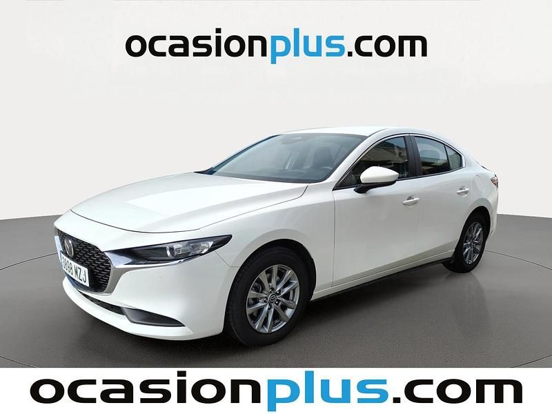 Blanco Usado 2025 Mazda 3 Prime-Line Berlina | 21.228 € - Imagen 1/4