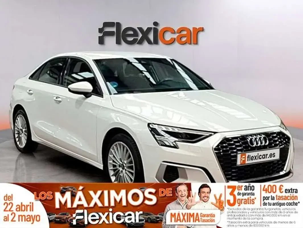 Usado Audi A3 Advanced Plus 110 HP (80 kW) 2021 Branco Sedan