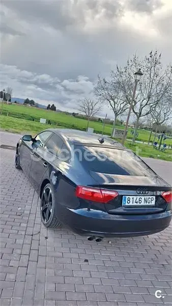 Usado Audi A5 Sportback 170 CV (125 kW) 2010 Azul Utilitario