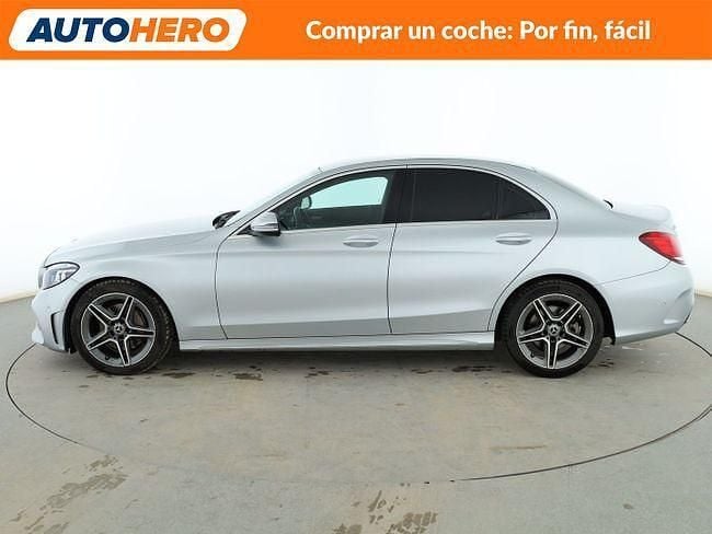 Usado Mercedes C200 AMG line 197 CV (144 kW) 2019 Gris Berlina