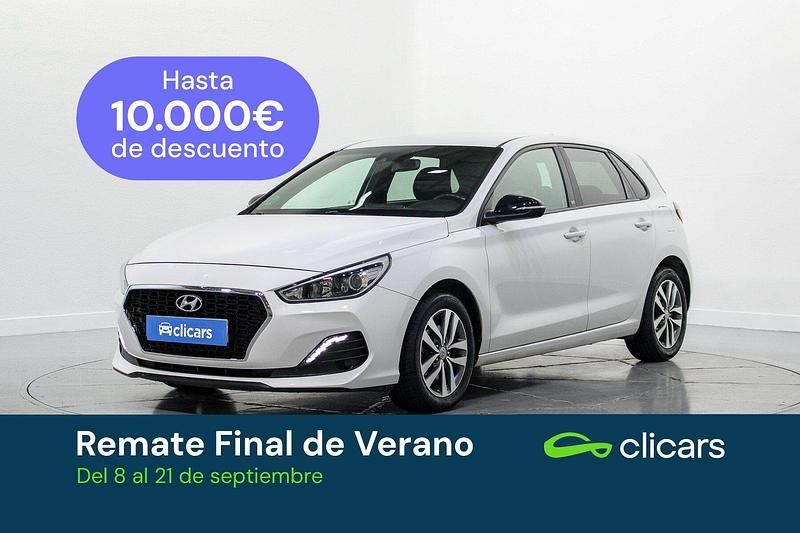 Blanco Usado 2018 Hyundai i30 GO! Berlina | 13.290 € (Un poco caro) - Imagen 1/4