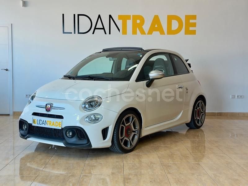 Blanco Usado 2021 Abarth 595C Turismo Descapotable | 18.990 € (Precio justo) - Imagen 1/4