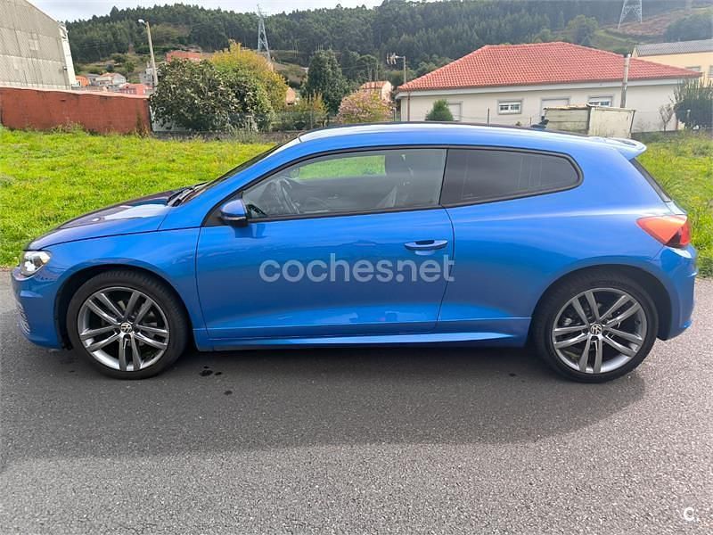 Azul Usado 2014 VW Scirocco R-line Coupe | 12.900 € (Precio justo) - Imagen 1/4