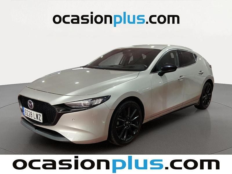 Usado Mazda 3 Homura-Line 122 CV (89 kW) 2022 Gris plata Utilitario