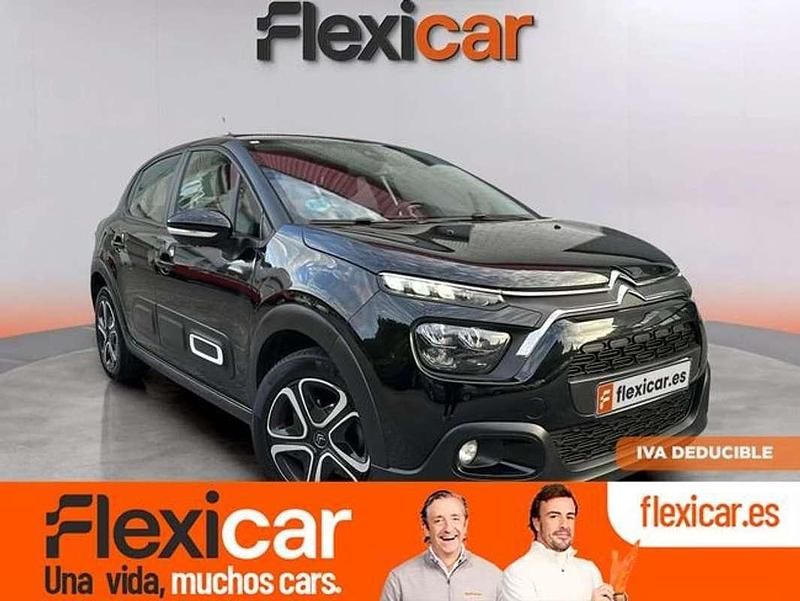Negro Usado 2024 Citroën C3 PureTech Utilitario | 11.490 € (Precio justo) - Imagen 1/4