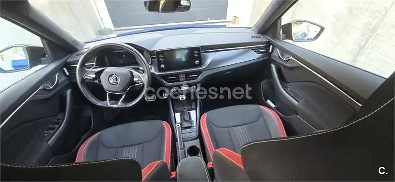 Usado Skoda Kamiq Monte Carlo 150 CV (110 kW) 2021 Azul SUV