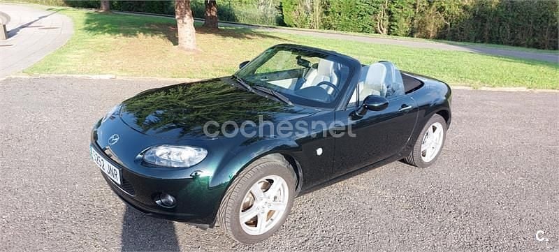 Usado Mazda MX5 Active 126 CV (92 kW) 2007 Verde Descapotable