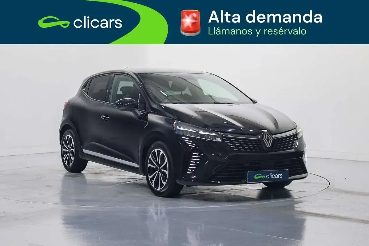Usado Renault Clio Techno 91 CV (66 kW) 2025 Negro Utilitario