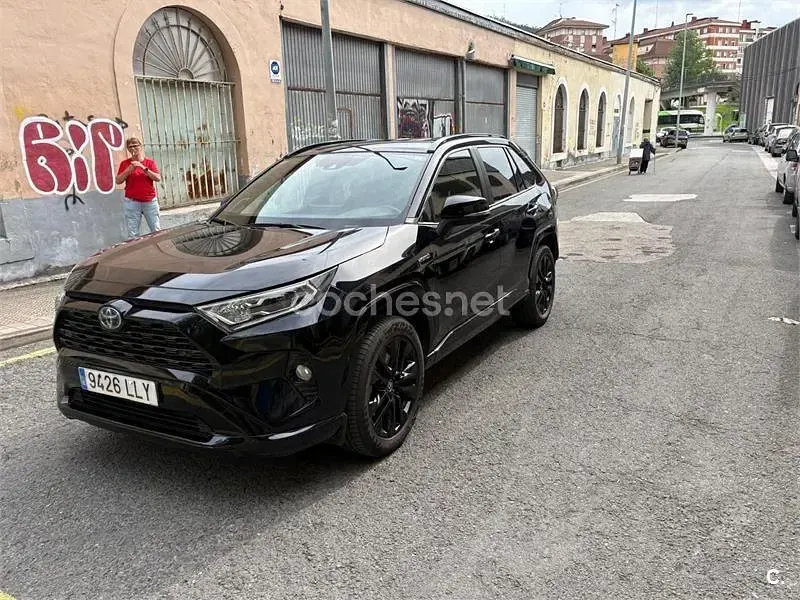 Usado Toyota RAV4 Hybrid Edition 218 CV (160 kW) 2020 Negro SUV