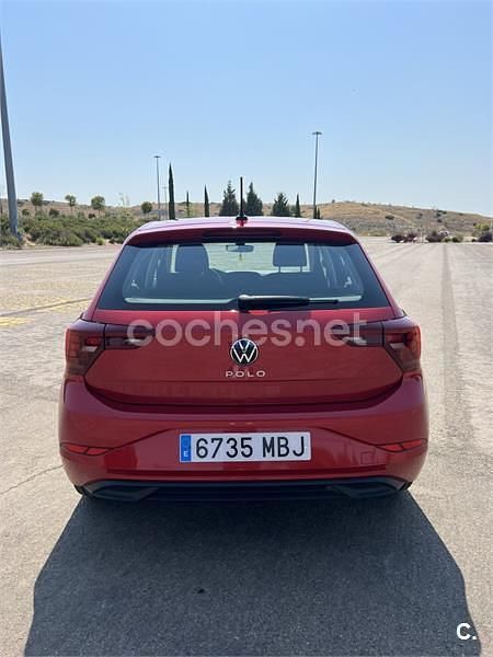Usado VW Polo Life 95 CV (69 kW) 2022 Rojo Utilitario