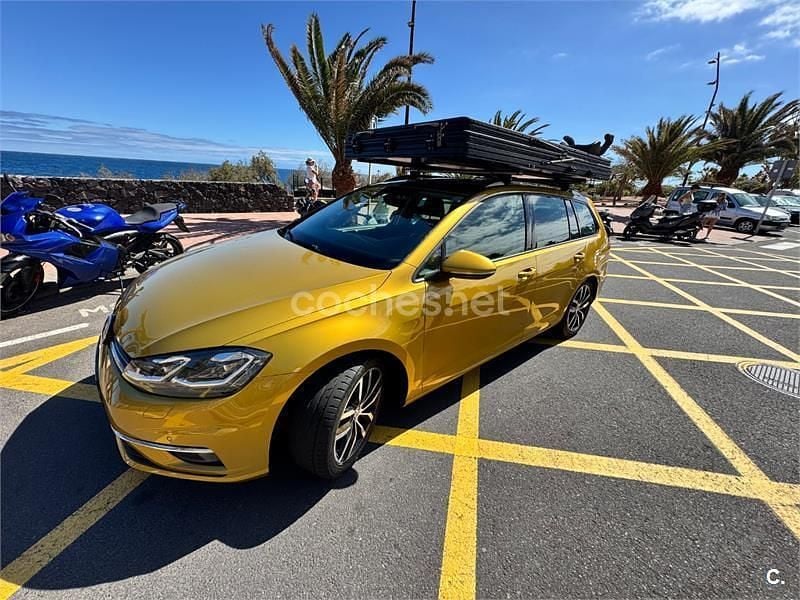Occasion VW Golf VII Advance 150 ch (110 kW) 2017 Jaune Berline