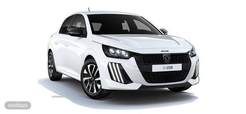 Usado Peugeot e-208 Active 100 kW (136 CV) 2022 Blanco Utilitario