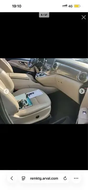 Usado Mercedes V300 Avantgarde 238 CV (175 kW) 2019 Azul Monovolumen