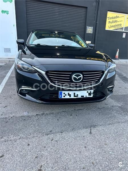 Negro Usado 2015 Mazda 6 Luxury Berlina | 7200 € (Super precio) - Imagen 1/4
