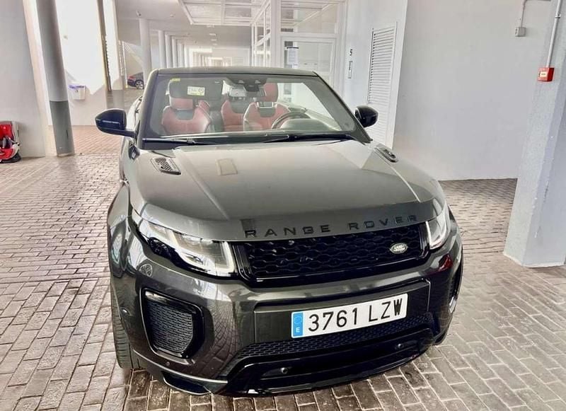Negro Usado 2016 Land Rover Range Rover evoque HSE Dynamic Descapotable | 28.990 € - Imagen 1/4