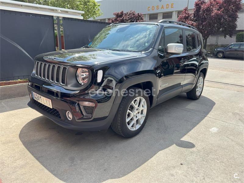 Negro Usado 2022 Jeep Renegade Limited SUV | 19.000 € (Super precio) - Imagen 1/4