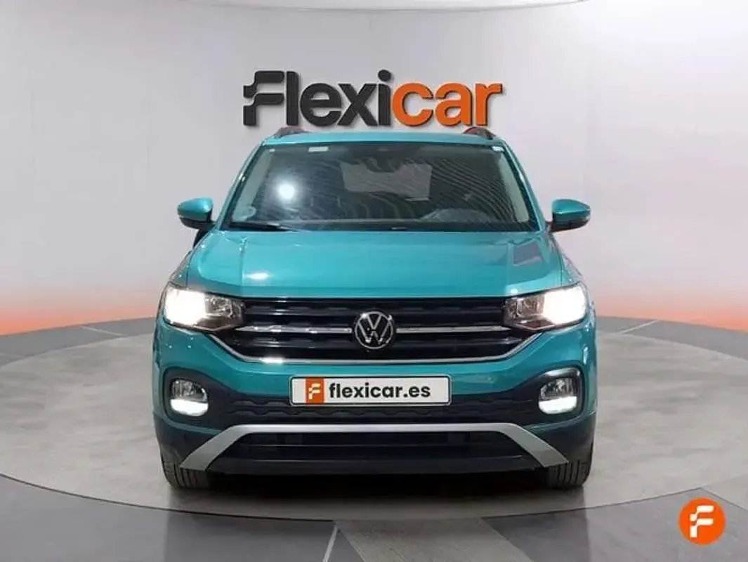 Usado VW T-Cross Advance 110 CV (80 kW) 2023 Azul SUV