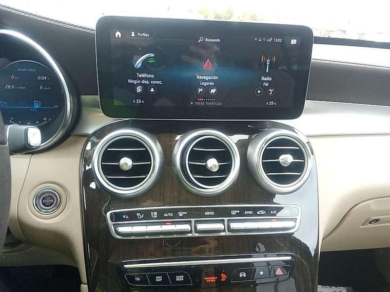 Usado Mercedes GLC220 194 CV (142 kW) 2020 Negro SUV