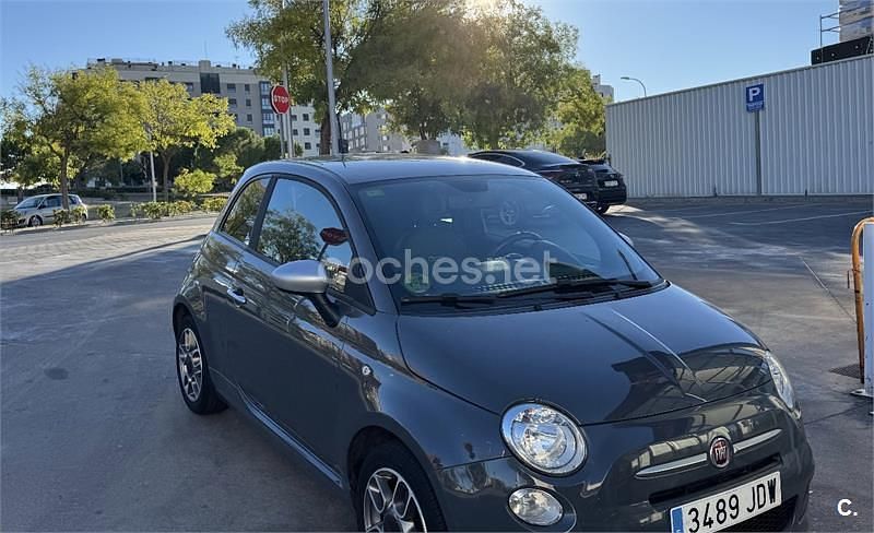Gris / plata Usado 2015 Fiat 500S S Berlina | 7200 € (Buen precio) - Imagen 1/3