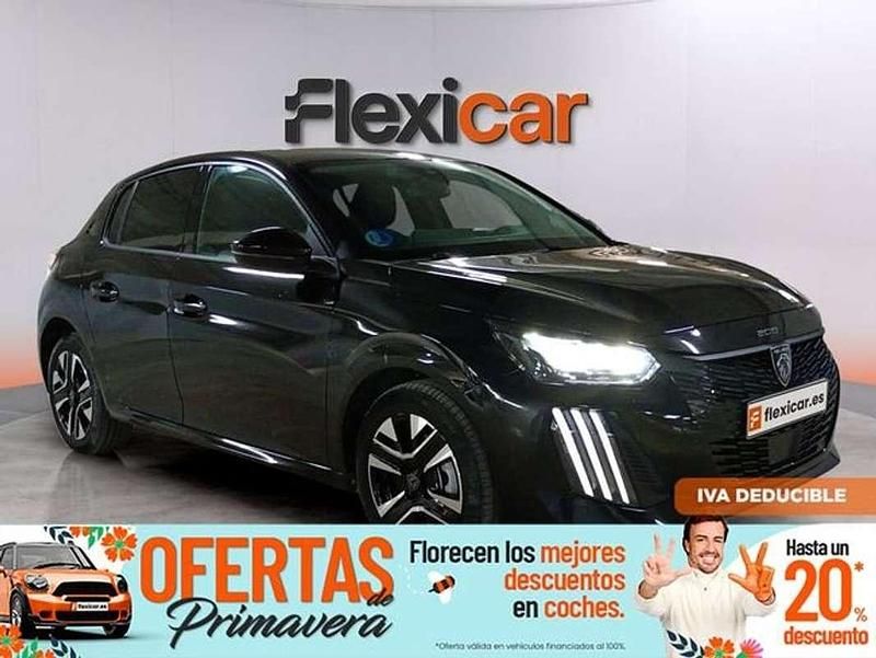 Usado Peugeot 208 Allure 110 CV (80 kW) 2025 Negro Utilitario