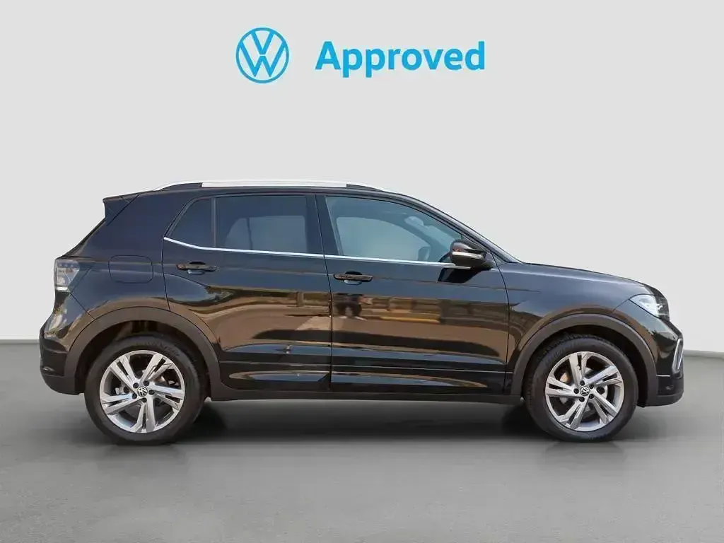 Usado VW T-Cross R-line 116 CV (85 kW) 2024 Negro SUV