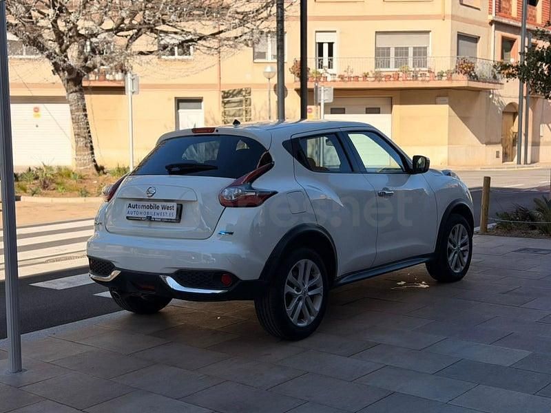 Usado Nissan Juke N-TEC 110 CV (80 kW) 2014 Blanco SUV
