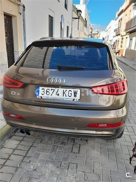 Usado Audi Q3 Ambition 140 CV (102 kW) 2014 Marrón SUV
