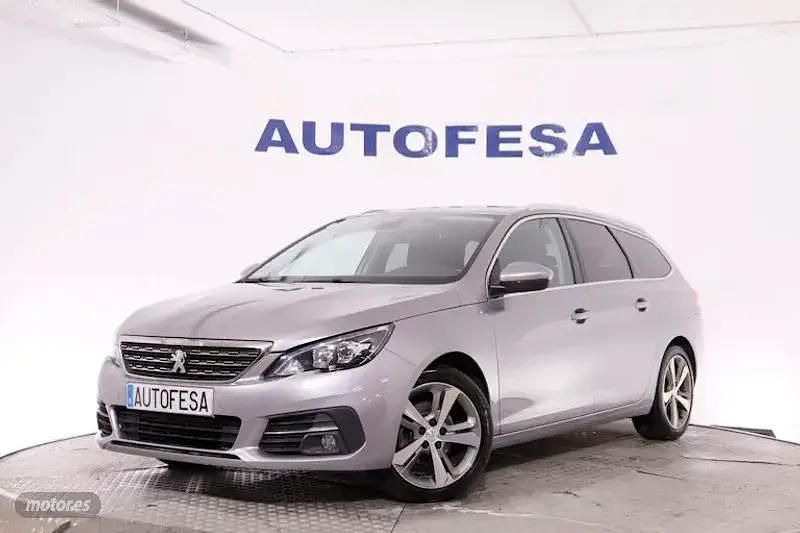 Gris Usado 2019 Peugeot 308 SW Allure Familiar | 10.850 € (Buen precio) - Imagen 1/4