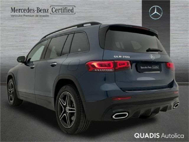 Usado Mercedes GLB200 163 CV (119 kW) 2022 Azul denim SUV