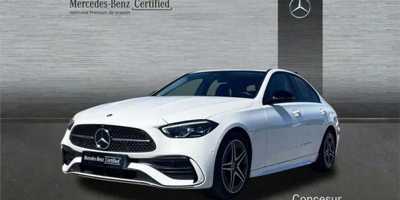Blanco Usado 2024 Mercedes C220 Berlina | 42.900 € (Precio justo) - Imagen 1/4