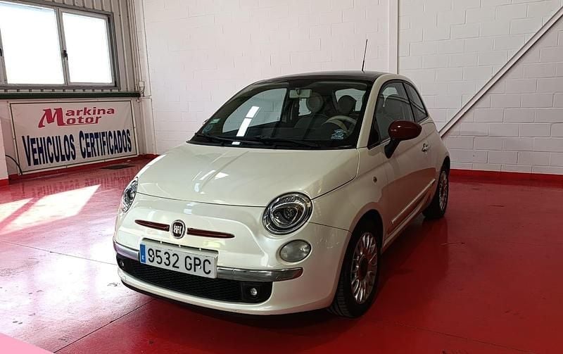 Usado Fiat 500 Sport 101 HP (74 kW) 2009 Bege Cabrios