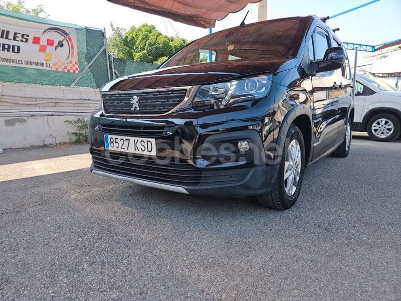 Usado Peugeot Rifter Allure 130 CV (95 kW) 2018 Negro Monovolumen