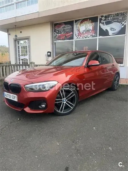 Usado BMW 120 190 CV (139 kW) 2019 Naranja Berlina