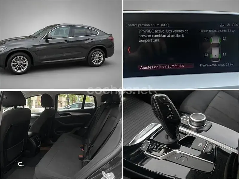 Usado BMW X4 190 CV (139 kW) 2021 Gris / plata SUV