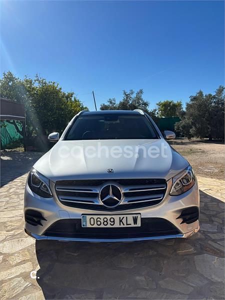 Gris / plata Usado 2018 Mercedes GLC250 SUV | 34.950 € (Un poco caro) - Imagen 1/4