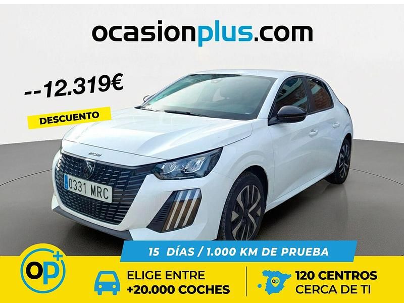 Usado Peugeot 208 Active 100 CV (73 kW) 2024 Blanco Utilitario