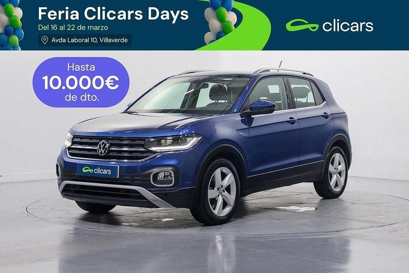 Usado VW T-Cross Sportline 110 CV (80 kW) 2022 Azul SUV