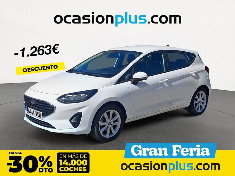 Blanco Usado 2022 Ford Fiesta Trend Utilitario | 13.900 € (Precio justo) - Imagen 1/4