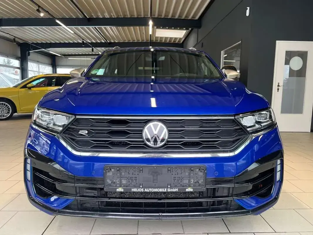 Usado VW T-Roc R 300 CV (220 kW) 2021 Azul SUV
