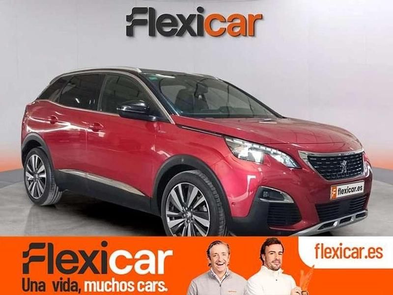 Rojo Usado 2018 Peugeot 3008 GT-line SUV | 12.290 € (Buen precio) - Imagen 1/4