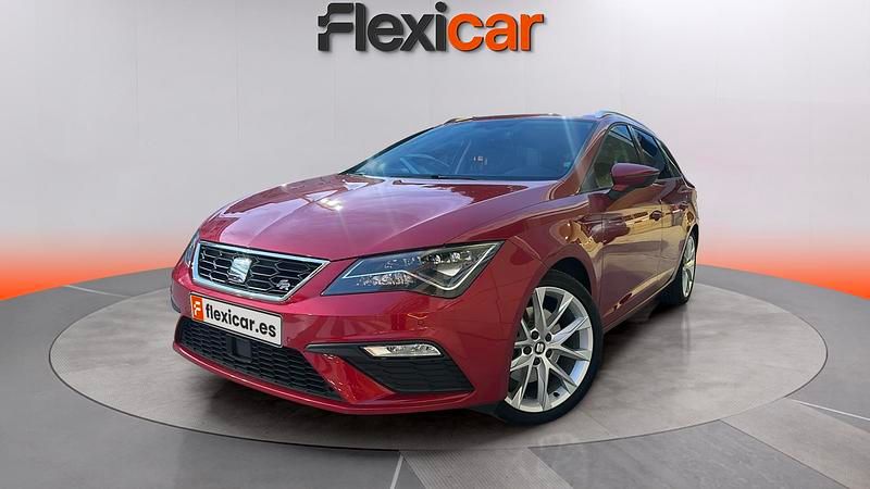 Usado Seat Leon ST FR 190 CV (139 kW) 2019 Rojo Familiar